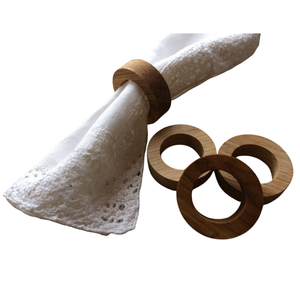 Servilleteros de mesa de diseño moderno, servilleteros de madera Natural de la más alta calidad para Decoración de mesa de granja y boda a la venta - Product Image 2