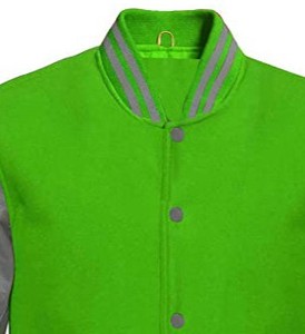 High Quality Men's Winter Varsity Jacket Stand Collar <b>Canvas</b> Fabric Custom Designs Front Breathable Eco-Friendly Reversible Long - Product Image 3
