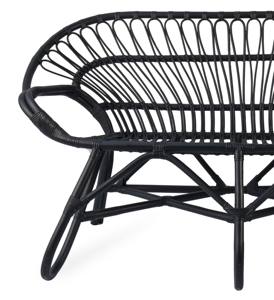 Sofá de ocio moderno con brazos de mimbre hechos a mano, venta al por mayor, muebles para el hogar para sala de estar, dormitorio, sillas de ocio para villas - Product Image 5