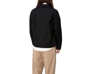 Chaqueta de trabajo de invierno personalizada para hombre, cortavientos con cremallera de lona vintage con chaqueta vuelta hacia abajo para hombre - Product Image 5