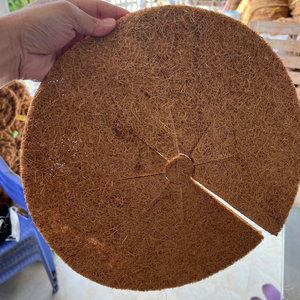 Tapete de fibra de coco redondo para jardín, tapete de fibra de coco de alta calidad para jardinería, el mejor precio de fábrica de Vietnam - Product Image 5