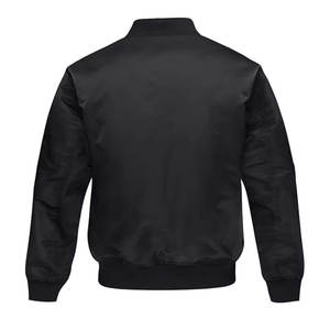 Chaqueta bomber para hombre con logotipo personalizado con impresión, el mejor producto, venta al por mayor, chaqueta transpirable de talla regular para hombre, chaquetas para hombre - Product Image 2