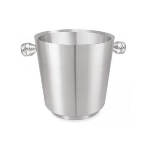 Seau refroidisseur de vin à double paroi en aluminium coulé avec poignée latérale pour les fêtes - Product Image 1