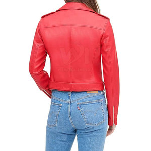 Vente en gros 2026 Nouvelle conception de mode Veste en cuir pour femmes élégante respirante imperméable Veste d'hiver pour femmes - Product Image 2