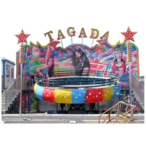 China newest popular commercial fantastic earn money tagada amusement park rides disco turntable ride for sale