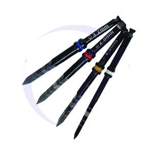 Instruments de chirurgie implantaire dentaire Wenquar : Forets de guidage et de pilotage 2.0/2.6/2.8/3.2mm, Forets chirurgicaux à revêtement plasma noir - Product Image 1