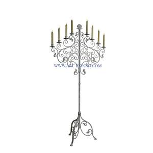 Candelabro de Lujo con 5 Brazos para Fiestas de Boda y Cumpleaños, Decoración de Mesa, Luces Interiores PARA EL Hogar, Uso para Toda Ocasión - Product Image 6