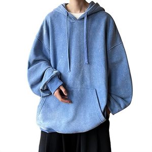 Sweats à capuche en tricot surdimensionnés pour femmes, impression de logo d'équipe personnalisée de haute qualité, plusieurs grandes poches, matériau durable 100% coton - Product Image 4