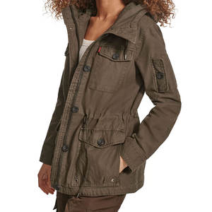 Prix de gros Nouveauté Vestes cargo pour femmes Design tendance de pointe Haute qualité Vestes cargo pour femmes - Product Image 3