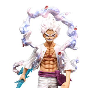 For One Piece Resin Figurine 30cm Model <b>Toy</b> of <b>Monkey</b> D Luffy Gear 5 for Collection and Home Decor - Product Image 3