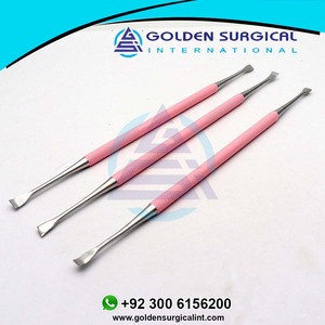 Juego de sondas de examen de acero inoxidable Manual de laboratorio de dentista, herramientas de limpieza higiénica con escalador de selección, pinzas de espejo, escalador de sonda - Product Image 2