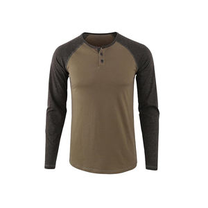 Sudadera Casual de Algodón de Manga Larga para Hombre, Camiseta Unisex Extra Grande con Bloques de Color, Puños Acanalados, Transpirable, Estilo Americano, Personalizable - Product Image 6