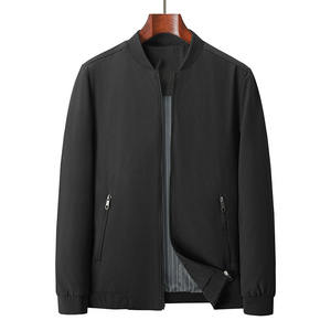 OEM Custom logo Embroidery Printed Design New Autumn <b>Jackets</b> for <b>Men</b> Casual Stand-up Collar Loose Large Size Clothing - Product Image 1