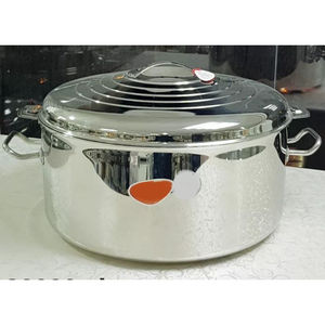 Made of Stainless Steel Casserole Dish <b>With</b> Simple <b>Lid</b> Food Serving Dishes for Home Hotel Restaurant Supplies in Good Price - Product Image 1