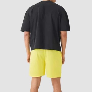 เสื้อยืดแขนสั้นคอกลมสำหรับผู้ชายฤดูร้อนขนาดพิเศษออกแบบสไตล์สตรีทฟิตเนสยิมฟิตเนสฝึกซ้อมใส่สบาย - Product Image 4