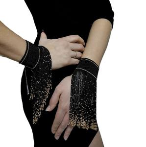 Bracelet manchette en perles de rocaille fait à la main écologique Pack vente en gros de perles de rocaille Bracelet manchette large approvisionnement rapide - Product Image 5