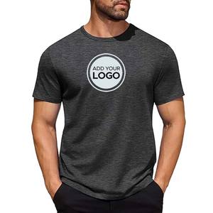 <b>Men's</b> Custom Logo Adult Soft style Short Sleeve T <b>Shirts</b> - Product Image 3