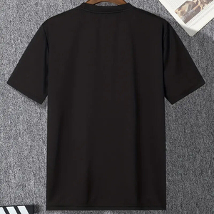 เสื้อยืดผ้าฝ้ายคอมบ์ใช้ได้ทั้งชายและหญิงพิมพ์ลายกราฟิกดิจิตอลพิมพ์ลายหน้าจอการปัก - Product Image 6
