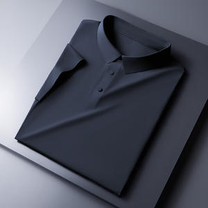 เสื้อโปโลกระดุมสองเม็ดสำหรับผู้ชายเสื้อระบายอากาศได้สำหรับฤดูร้อน - Product Image 5