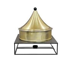 Nouveauté Design personnalisé marmite en métal Casserole de luxe support en métal marmite chaude de haute qualité avec finition personnalisée - Product Image 6