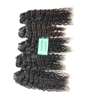 ผมต่อสำหรับผู้หญิงผิวดำผมคนอินเดียแบบดิบสีธรรมชาติ100% - Product Image 4