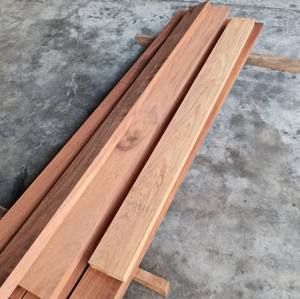 Planches de terrasse en Merbau massif (cannelées / lisses) - Product Image 3