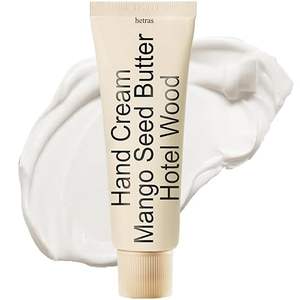Crème pour les mains coréenne HETRAS, parfumée au beurre de noyau de mangue, hydratante, nourrissante, sans sulfate, pour peaux normales, adultes - Product Image 1