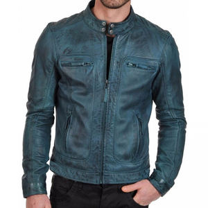 Veste en cuir de course d'hiver unisexe de haute qualité à prix bon marché Poids lourd Confortable Conception personnalisable imprimée grande taille - Product Image 5