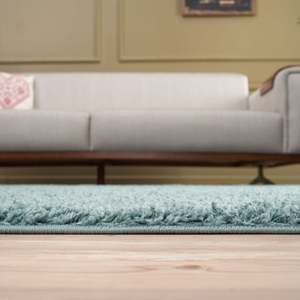 Tapis de sol uni bleu œuf de canard Netline Home Myshaggy - Product Image 4