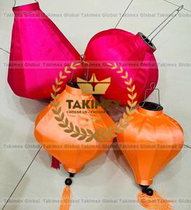 Lanterne en soie traditionnelle de Hoi An, artisanat vietnamien fait à la main pour une utilisation en intérieur et en extérieur, meilleur prix, livraison rapide - Product Image 5