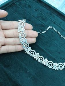 Exclusivo estilo Bollywood plata Mett antiguo Mina collar conjunto - Product Image 3