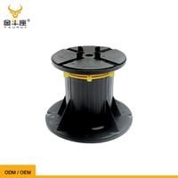 Supports de terrasse réglables TA-A Taurus pour revêtements de sol extérieurs, carreaux de porcelaine, terrasses composites, pavés, système de terrasse surélevée