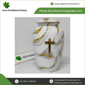 Factory Sale of 100% Aluminum <b>Keepsake</b> Memorial Cremation / Funeral Urns for Adult Human <b>Ash</b> Available for Global Purchasers - Product Image 6