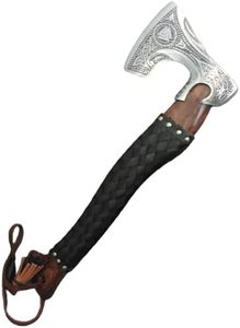 Venta al por mayor pedidos a granel personalizados OEM ODM servicio Venta caliente Industrial Damasco acero hoja Tomahawk cabeza Camping hacha de hacha - Product Image 5