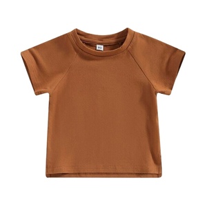 เสื้อยืดเด็กขายส่ง ระบายอากาศได้ดี ผ้าฝ้าย 100% น่ารัก สวมใส่สบาย เสื้อผ้าเด็ก - Product Image 1