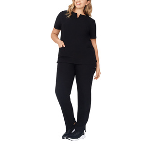 Vêtements d'hôpital pour femmes en gros directement du fabricant, logo personnalisé, tailles grandes 3XL, ensembles d'uniformes d'infirmière, ensembles chirurgicaux en spandex - Product Image 1