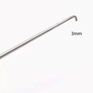 Nuevo juego de cuchillos de sonda de artroscopia Manual de 2 piezas Instrumento de acero satinado de 3mm Ortho Genix - Product Image 3
