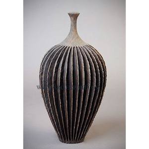 Vase à fleurs moderne en acier inoxydable fait à la main pour la décoration de la maison, de l'hôtel et du restaurant - Forme et taille personnalisables - Product Image 6