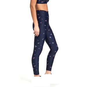 Leggings amincissants Dry-Fit pour femme, taille haute, longueur intégrale, motif nid d'abeille, 100% polyester, écologiques, pour Pilates, OEM ODM, tendance TikTok - Product Image 3