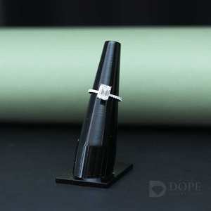 Moissanite Solitaire Lab creó un anillo de compromiso certificado IGI para acero inoxidable con diseño exclusivo para cada ocasión - Product Image 1