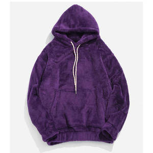 Sudadera CON CAPUCHA DE Sherpa para hombre de alta calidad, aspecto extragrande, manga completa, hecha en Pakistán, sudadera con capucha de Sherpa para hombre, mezcla de algodón básico - Product Image 3