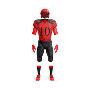 Uniforme de Fútbol Americano Personalizado Kivotech para Hombre, 100% Poliéster, Manga Corta, Transpirable, de Secado Rápido, Alta Calidad, para Todas las Temporadas - Product Image 2
