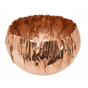 Bol à chocolat en acier inoxydable de qualité supérieure à bord ondulé et festonné, bol à dessert en aluminium décoratif moderne, bol à chocolat et à en-cas en vente - Product Image 4