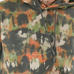 Sudadera con Capucha de Forro Polar para Hombre, Corte Holgado, Estilo Urbano, Ropa de Fin de Semana, Mezcla de Algodón Transpirable, Servicio OEM, Personalizable - Product Image 6