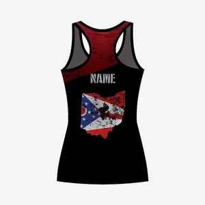 Señoras verano Softball Tank Top señoras Racerback sublimación Jersey ropa deportiva Activewear uniforme impreso mujeres - Product Image 6