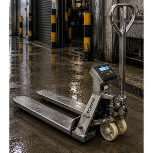 GRAM TCamel Inox V4A - Carrello elevatore in acciaio inox con pesatura integrata per ambienti umidi - Product Image 3