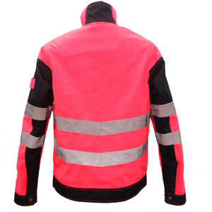 Chaqueta DE SEGURIDAD reflectante de alta calidad hecha en 2025 Material de poliéster transpirable OEM ODM Venta al por mayor Ropa de seguridad laboral Logo - Product Image 6