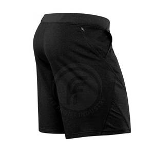 Shorts de course décontractés pour hommes de haute qualité, respirants, à séchage rapide, motif uni, en coton, service OEM, prix de gros - Product Image 4