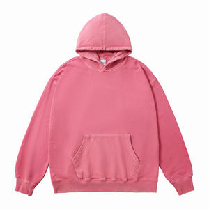 Invierno peso pesado puro algodón luz lavado Vintage Sudadera con capucha Retro cera teñida hombres Sudadera con capucha ácido lavado sudaderas con capucha - Product Image 3