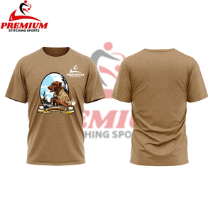เสื้อยืดคอกลมแขนสั้นสำหรับผู้ชายผ้าคอตตอน100% ขนาดใหญ่220 GSM - Product Image 2